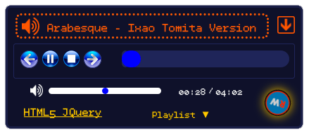 Reproductor HTML 5 + jQuery